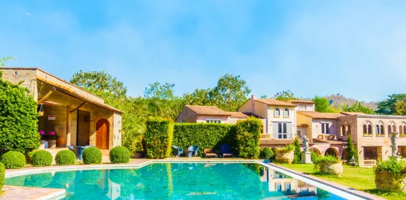 Holiday season real estate offer banner by Seventh Key for luxury properties in Dubai