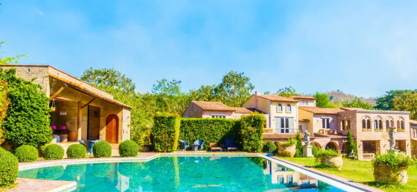 Holiday season real estate offer banner by Seventh Key for luxury properties in Dubai